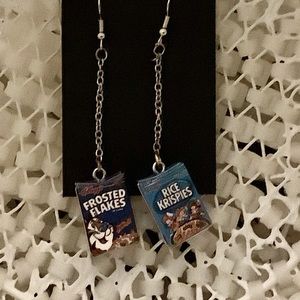 Cereal Box Earrings